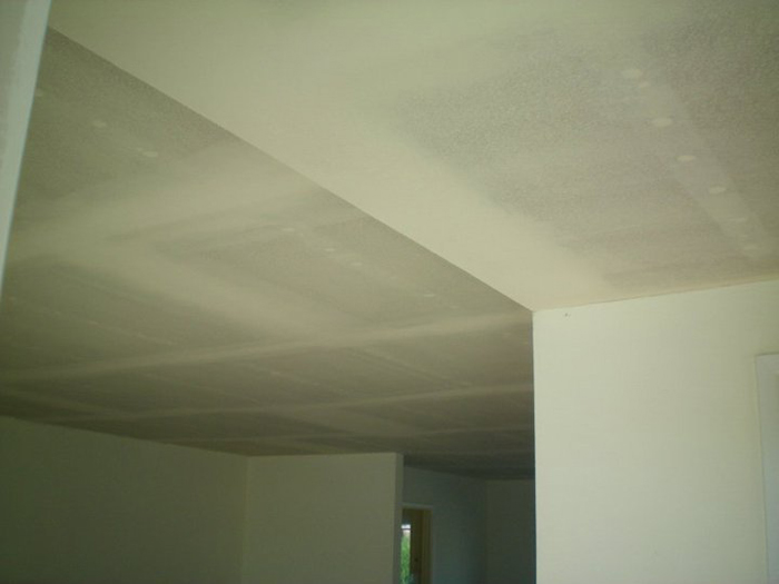 After plaster repair in a Sebastopol home